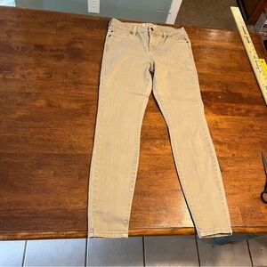 Liverpool Los Angeles tan denim skinny jeans size 4/27
